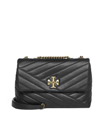 Tory Burch Kira Chevron Shoulder Bag In Black