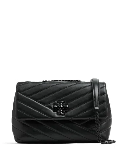 Tory Burch Kira Chevron Shoulder Bag In Black