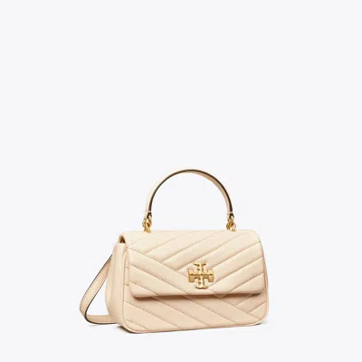 Tory Burch Kira Chevron Top-handle Bag In New Cream