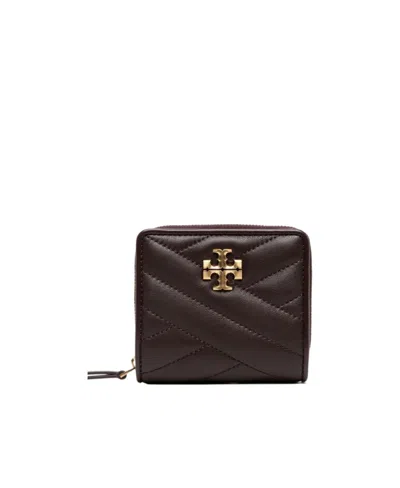 Tory Burch Kira Chevron Wallet In Black