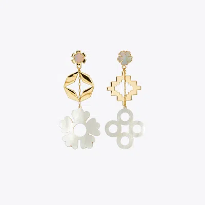 Tory Burch Kira Clover Earring In Gold
