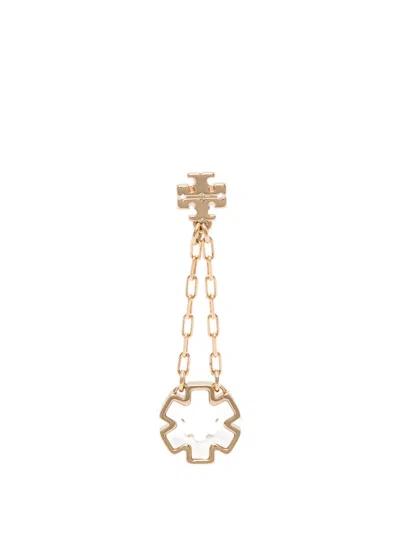 Tory Burch Kira Clover Earrings In Gold