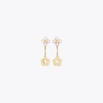 Tory Burch Kira Clover Linear Earring
