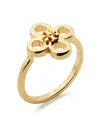 Tory Burch Kira Clover Ring In Gold