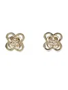 Tory Burch Kira Clover Stacked Stud Earring In Tory Gold