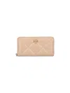 Tory Burch Kira Continental Zip Wallet In Neutral