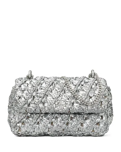 Tory Burch Kira Crochet Mini Flap Bag