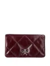 Tory Burch Kira Cross Body Bag In Burgundy