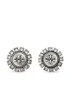 Tory Burch Ohrringe Mit Kristallen In Silver