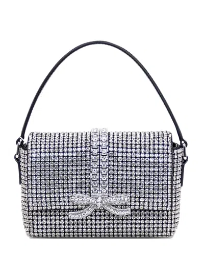 Tory Burch Kira Crystal-embellishment Tote Bag In Silver