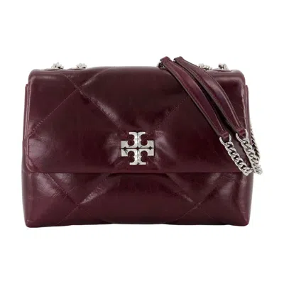 Tory Burch Kira Diamond Convertible Shoulder Bag In Red