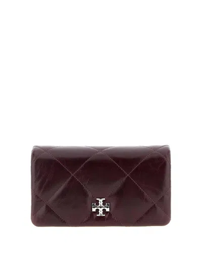 Tory Burch Kira Diamond Crossbody Bag In Red