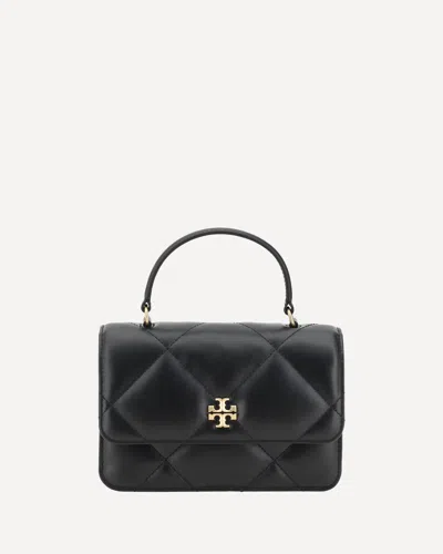 Tory Burch Kira Diamond Handbag In Black