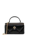 Tory Burch Kira Diamond Leather Vanity Case
