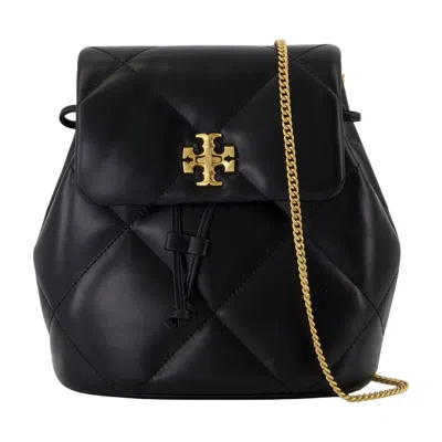 Tory Burch Kira Diamond Mini Backpack In Black