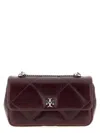 Tory Burch Kira Diamond Convertible Shoulder Bag In Black