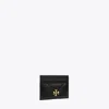 Tory Burch Kira Diamond Quilt Card Case In Black