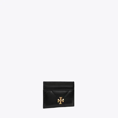 Tory Burch Kira Diamond Quilt Card Case In Red