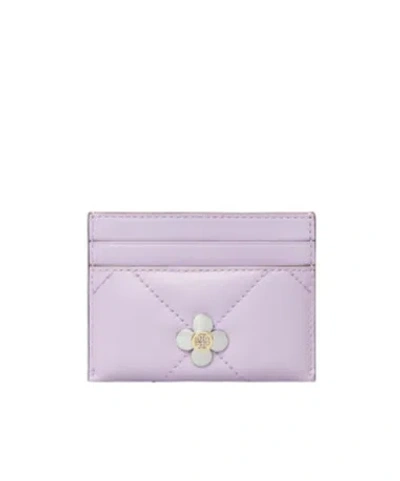 Tory Burch Kira Diamond Quilt Clover Card Case