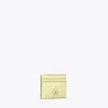 Tory Burch Kira Diamond Quilt Clover Card Case In Yellow