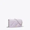 Tory Burch Kira Diamond Quilt Clover Chain Wallet