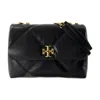 Tory Burch Kira Diamond Quilt Convertible Shoulder Bag In Black