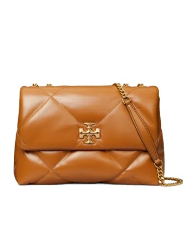 Tory Burch Kira Diamond Quilt Convertible Shoulder Ba In Brown