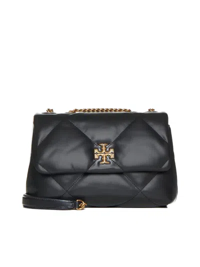 Tory Burch Kira Diamond Quilt Convertible Shoulder Bag In Black