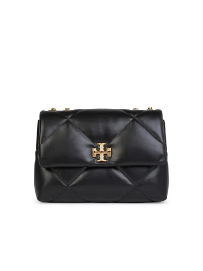 Tory Burch Kira Diamond Quilt Convertible Shoulder Bag In Black