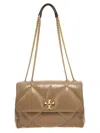 Tory Burch Kira Diamond Quilt Convertible Shoulder Bags In Powder