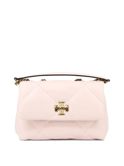 Tory Burch "kira Diamond Quilt" Crossbody Bag In Pink