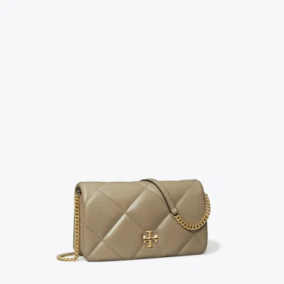 Tory Burch Kira Diamond Quilt Crossbody In Brown