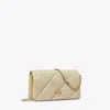 Tory Burch Kira Diamond Quilt Crossbody In Gray