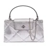 Tory Burch Kira Diamond Quilt East West Top Handle Purse In Multi