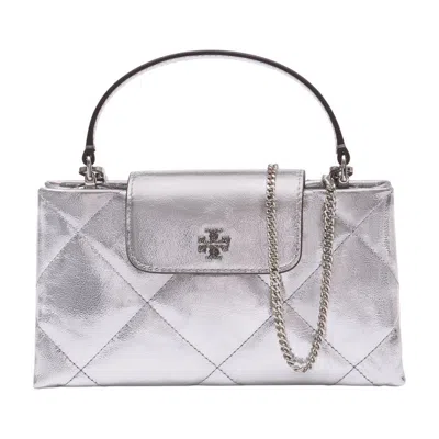 Tory Burch Kira Diamond Quilt East West Top Handle Purse In Multi