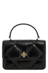Tory Burch 'kira Diamond Quilt' Handbag In Black
