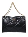 Tory Burch The Kira Diamond Quilted Satchel Is Irresistibly Soft Thanks To Its Quilted Texture. A Cl In Black
