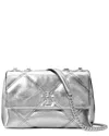 Tory Burch Kira Diamond Quilt Metallic Leather Small Convertible Shoulder Bag In Silver