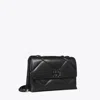 Tory Burch Kira Diamond Quilt Shoulder Bag In Black
