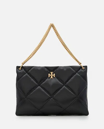 Tory Burch Kira Diamond Quilt Shoulder Bag In Black