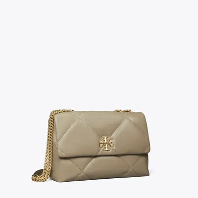 Tory Burch Kira Diamond Quilt Shoulder Bag In Brown
