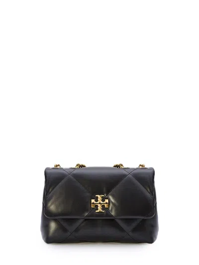 Tory Burch Kira Diamond Quilt Small Convertible Bag In Black