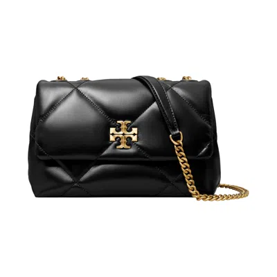 Pre-owned Tory Burch Kira Diamond Quilt Small Convertible Shoulder Bag 'black' | Women's Size Onesize