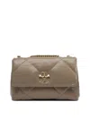 Tory Burch Kira Diamond Quilt Small Convertible Shoulder Bag Shoulder Bags Brown In Brown