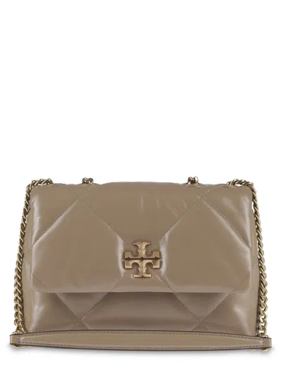 Tory Burch Kira Diamond Quilt Small Convertible Shoulder Bag In Neutral
