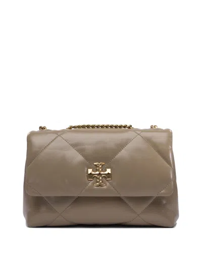 Tory Burch Kira Diamond Quilt Small Convertible Shoulder Bag Shoulder Bags Brown