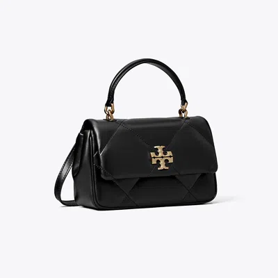 Tory Burch Kira Diamond Quilt Top-handle In Black