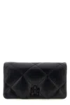Tory Burch 'kira Diamond Quilt' Wallet On Chain In Black