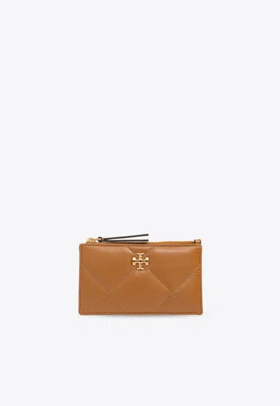 Tory Burch Kira Diamond Quilt Zipped Cardholder