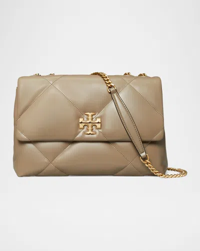 TORY BURCH KIRA DIAMOND QUILTED CONVERTIBLE SHOULDER BAG